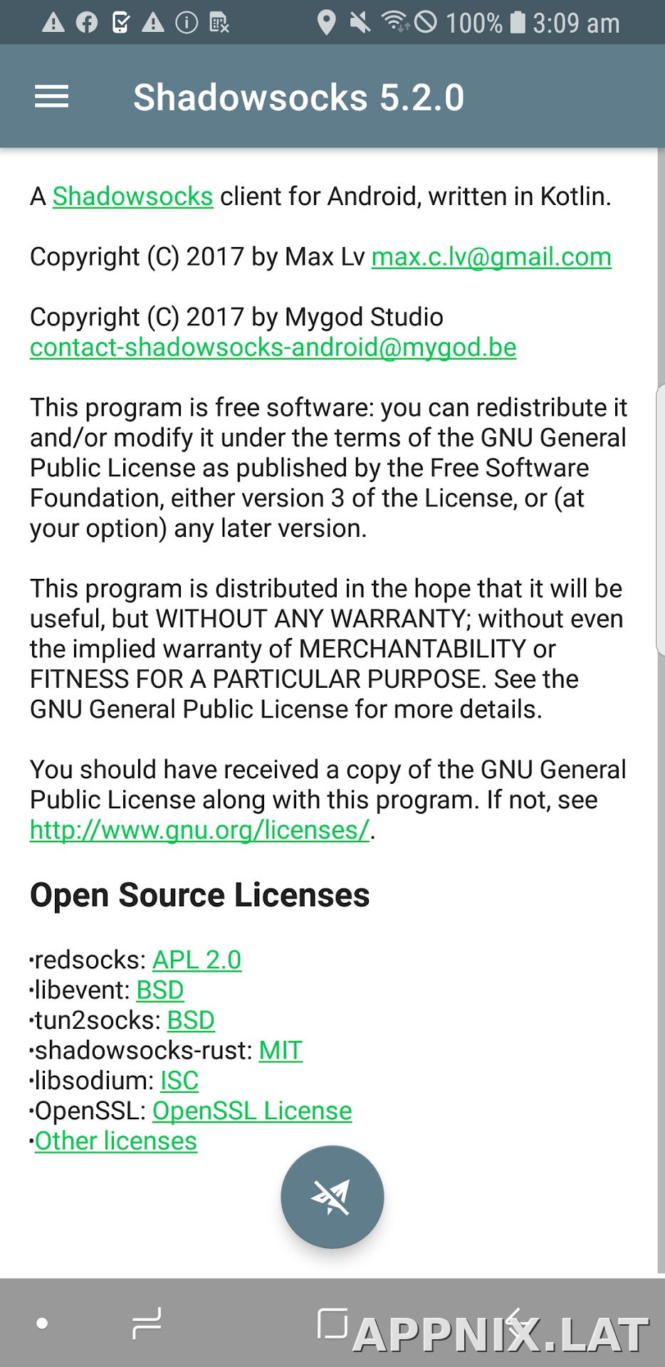 Shadowsocks скриншот 1
