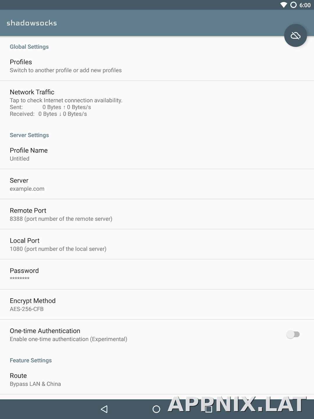 Shadowsocks скриншот 5